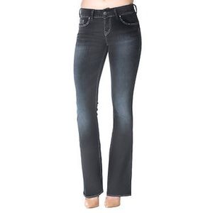 Silver Suki Jeans - bootcut